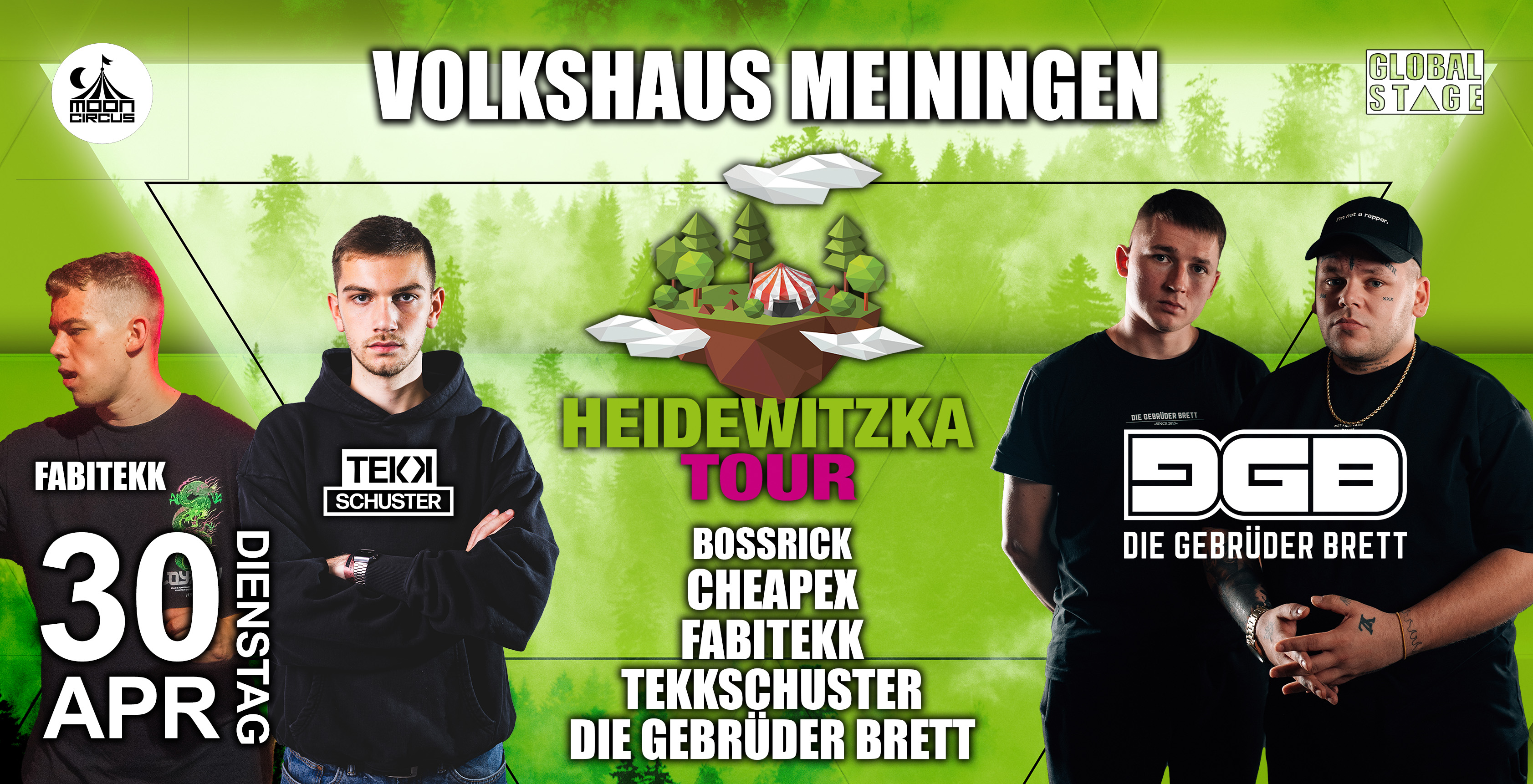 Heidewitzka-Tour @Volkshaus Meiningen