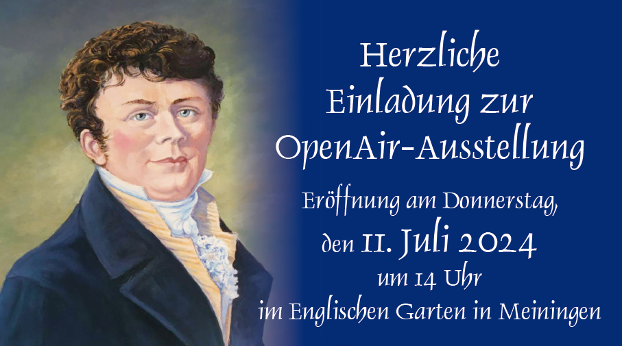 OpenAir-Ausstellung zu Carl Friedrich August Mosengeil